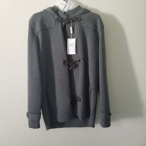 🔥Salvatore Ferragamo Wool Coat Leather Closures